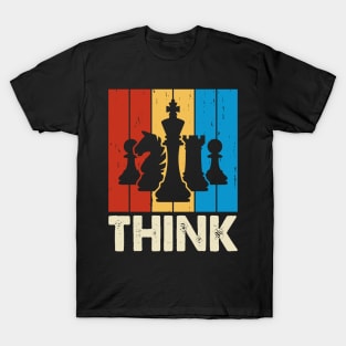 Think Chess Game T shirt For Women T-Shirt